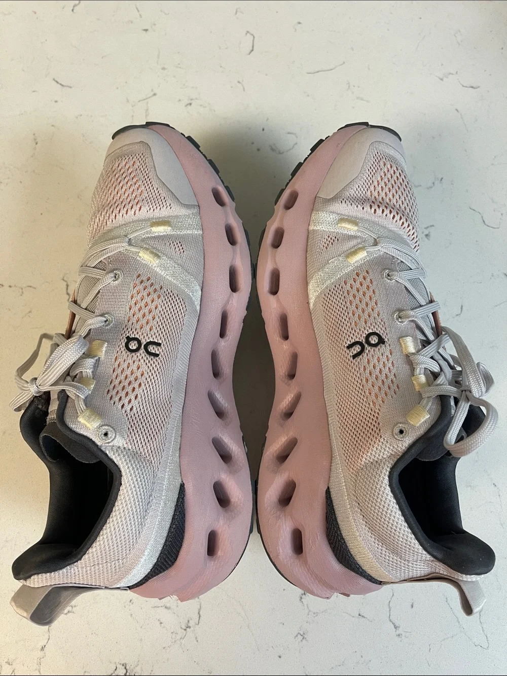 On Cloudsurfer Trail Women’s 'Silver Mauve' TRA Insoles Size 7.5